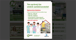 Desktop Screenshot of nemosok.cz